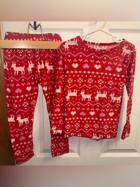 Girls matching pajamas set 4T